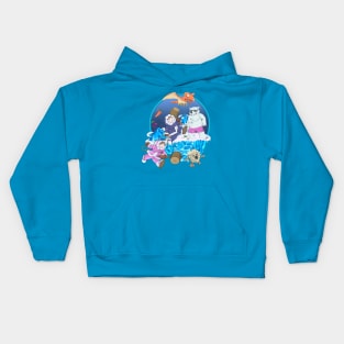 ice climbers Kids Hoodie